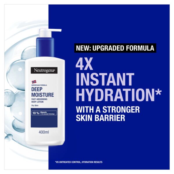 Neutrogena Deep Moisture 400ml - Image 4