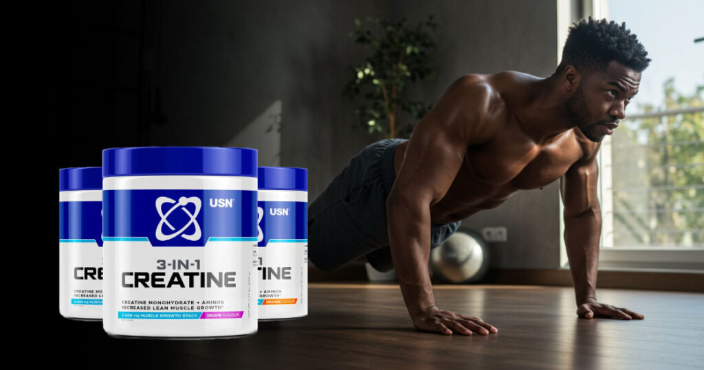 BOOST YOUR PERFORMANCE WITH USN 3-IN-1 CREATINE MONOHYDRATE & AMINOS ...